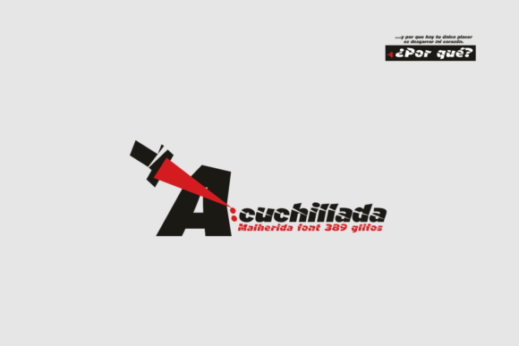 A Cuchillada Font Download for Desktop