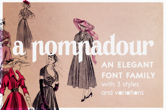 A Pompadour Font Download for Desktop