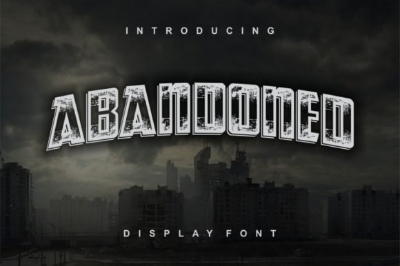 Abandoned Font Download for Desktop