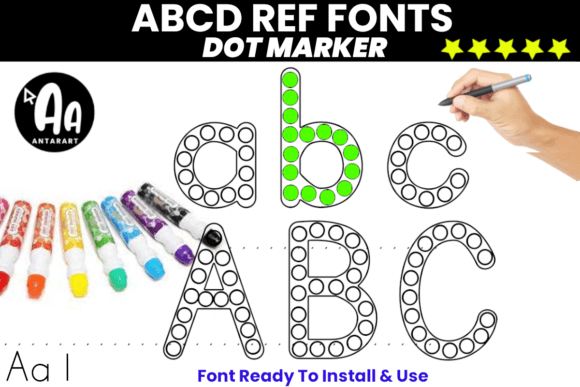 Abc Dot Marker Font Download for Desktop