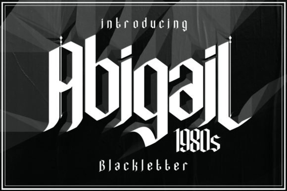 AbigaiL1980s Font Download for Desktop