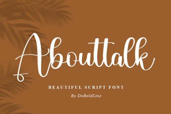 Abouttalk Font Download for Desktop