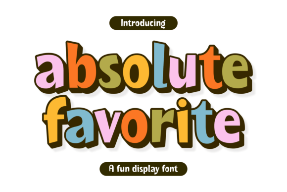 Absolute Favorite Font Download for Desktop