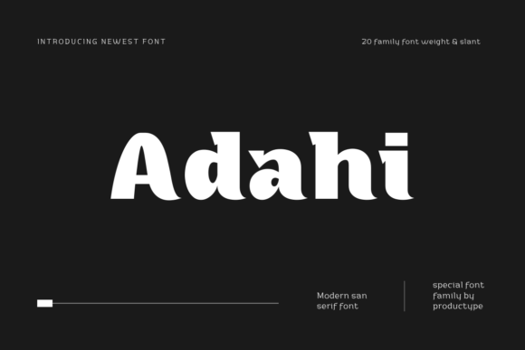 Adahi Font Download for Desktop
