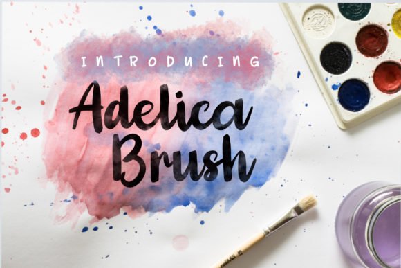 Adelica Brush Font Download for Desktop