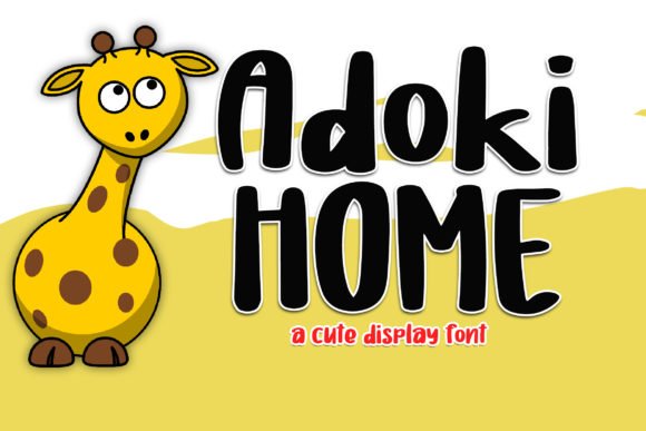 Adoki Home Font Download for Desktop