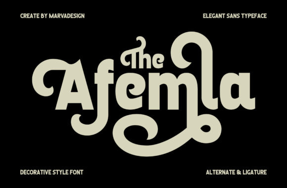 Afemla Font Download for Desktop