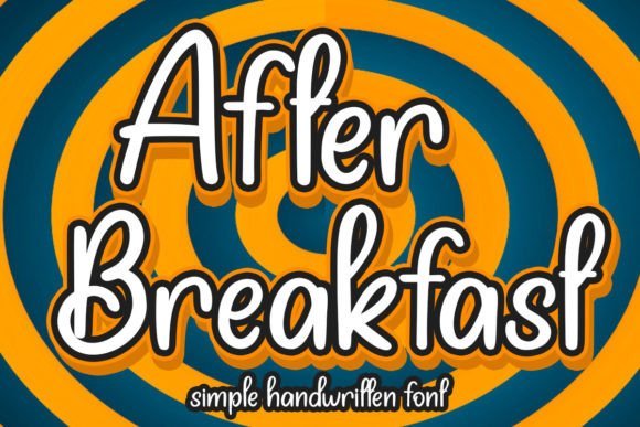 After Breakfast Font Download for Desktop