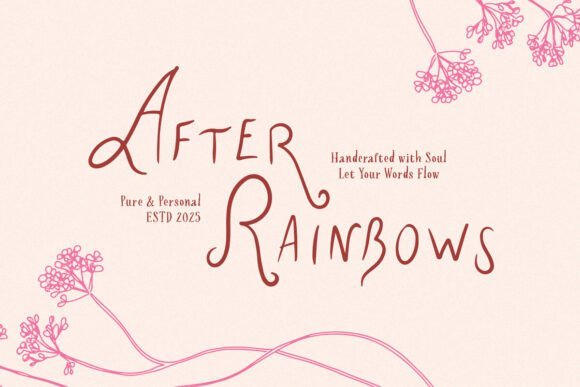 After Rainbows Font Download for Desktop