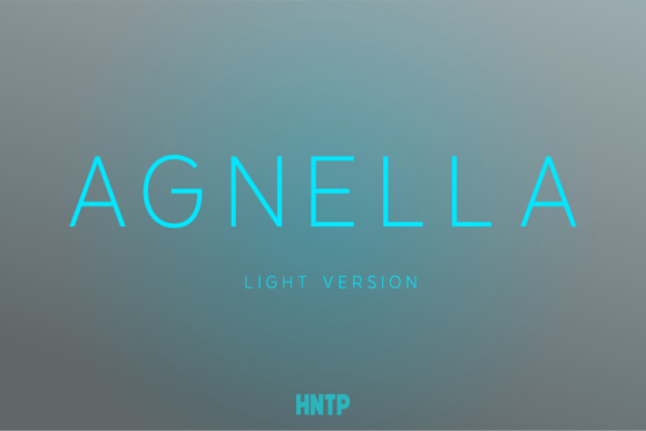 Agnella Light Font Download for Desktop