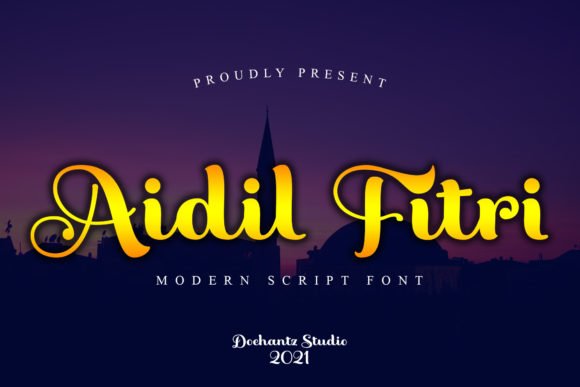 Aidil Fitri Font Download for Desktop