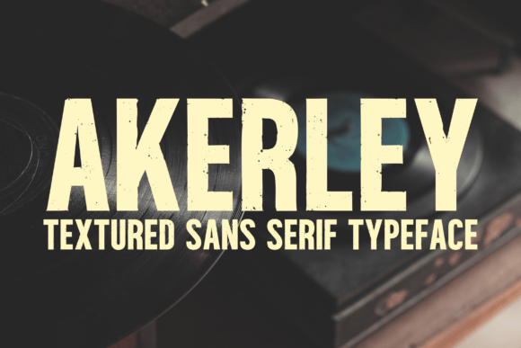 Akerley Font Download for Desktop