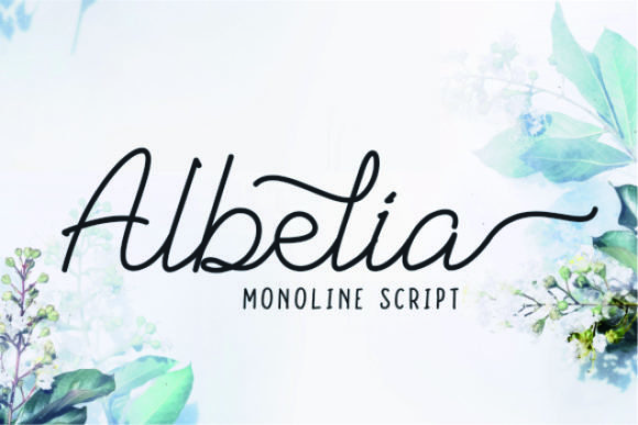 Albelia Script Font Download for Desktop