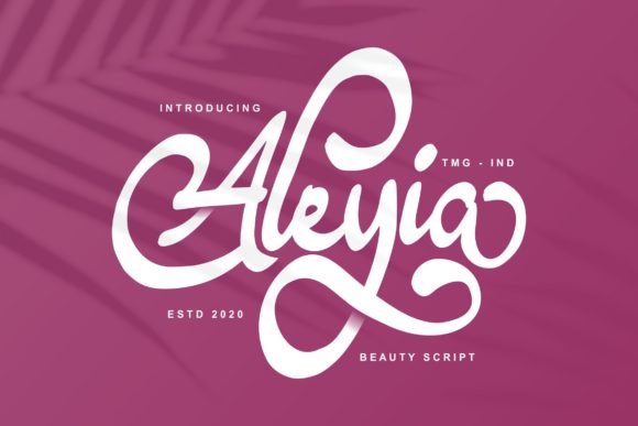Aleyia Script Font Download for Desktop