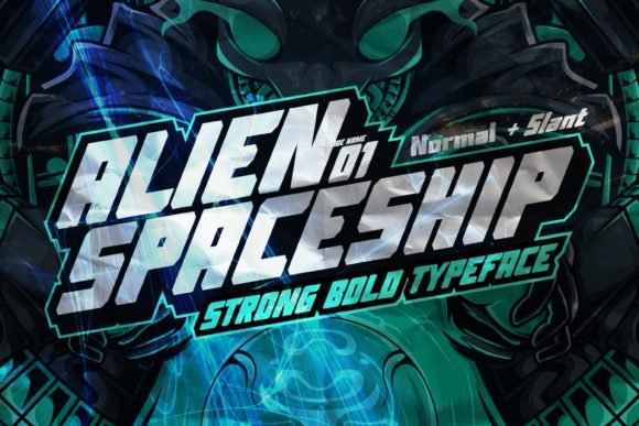 Alien Spaceship Font Download for Desktop