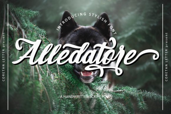 Alledatore Font - Featured Image