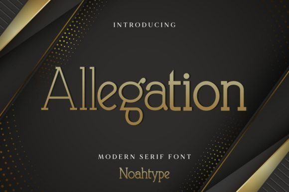 Allegation Font Download for Desktop