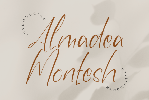 Almadea Montesh Font Download for Desktop