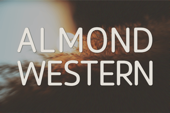 Almond Western Font Download for Desktop