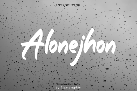 Alonejhon Font - Featured Image