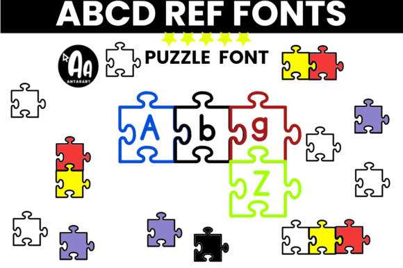Alphabet Puzzle Font Download for Desktop