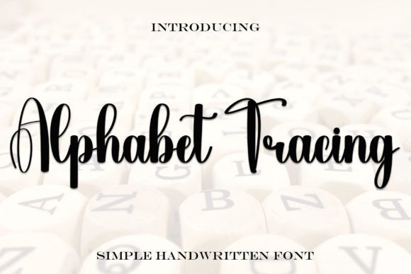 Alphabet Tracing Font Download for Desktop