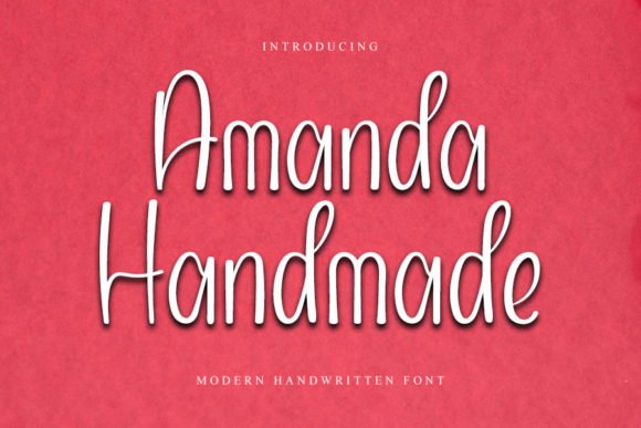 Amanda Handmade Font Download for Desktop