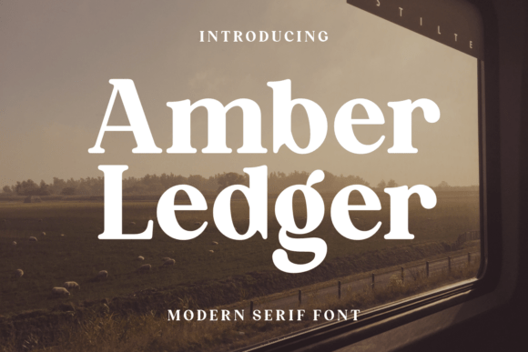 Amber Ledger Font Download for Desktop