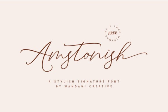 Amstonish Font Download for Desktop