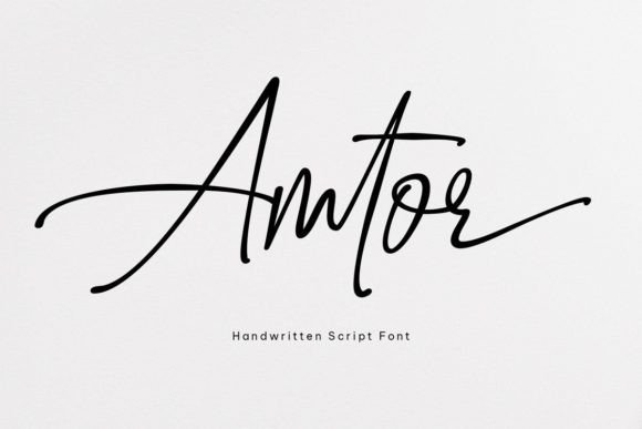 Amtor Font - Featured Image