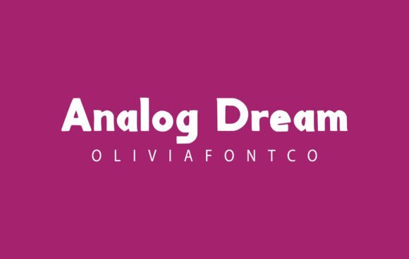 Analog Dream Font Download for Desktop
