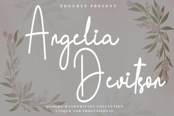 Angelia Devitson Font Download for Desktop