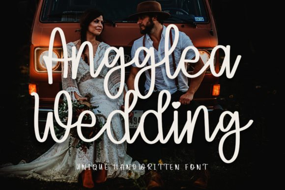 Angglea Wedding Font Download for Desktop