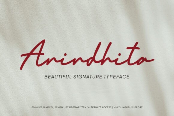 Anindhita Font Download for Desktop