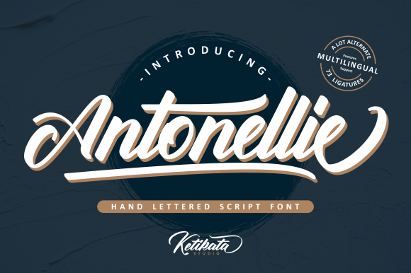 Antonellie Font Download for Desktop