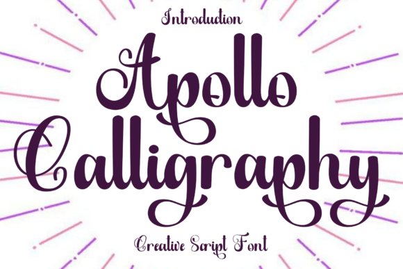 Apollo Calligraphy Font Download for Desktop