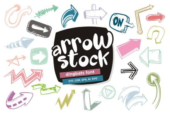Arrow Stock Font Download for Desktop