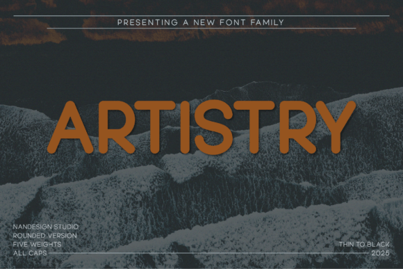 Artistry Rounded Font Download for Desktop