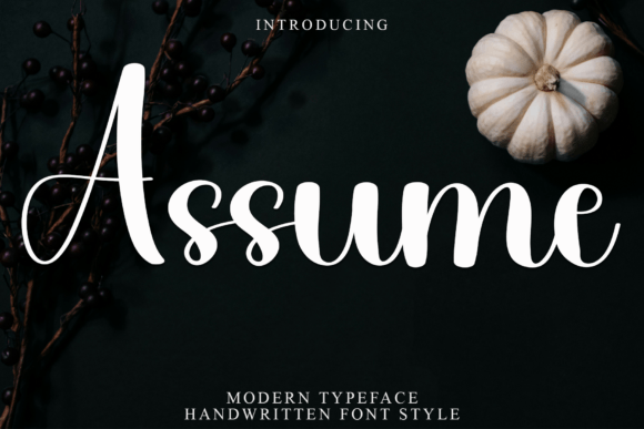 Assume Font Download for Desktop