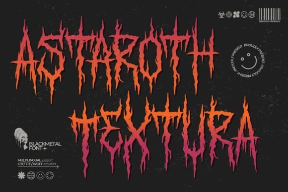 Astaroth Textura Font Download for Desktop