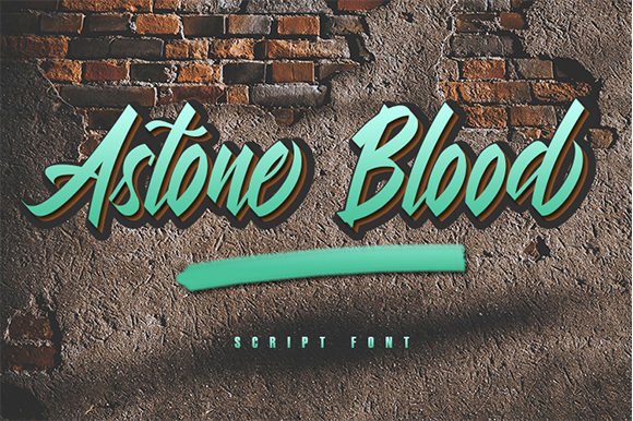 Astone Blood Font Download for Desktop