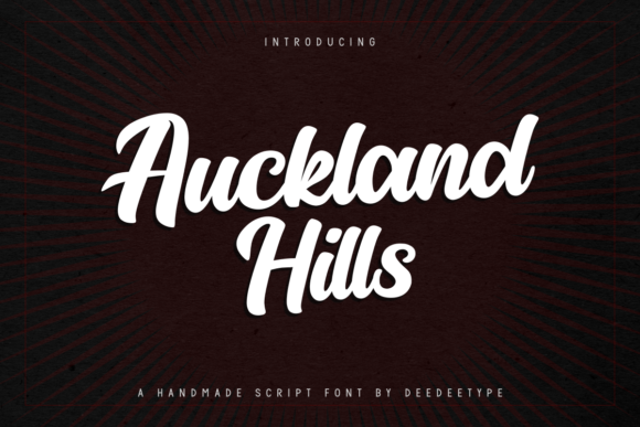 Auckland Hills Font Download for Desktop
