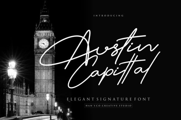 Austin Capittal Font Download for Desktop