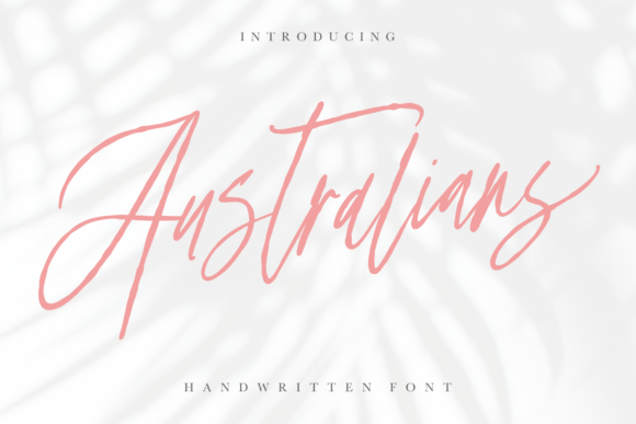 Australians Font Download for Desktop