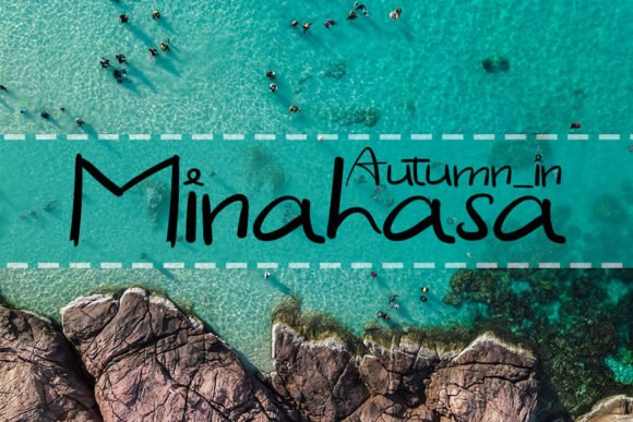 Autumn in Minahasa Font - Featured Image