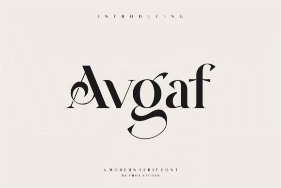 Avgaf Font Download for Desktop