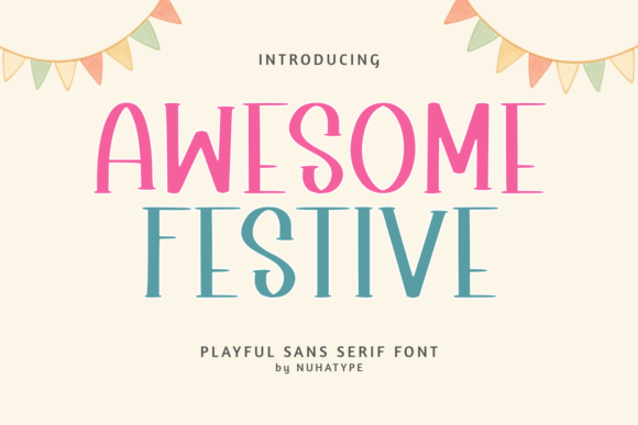 Awesome Festive Font Download for Desktop