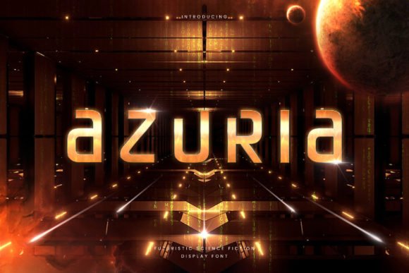 Azuria Font - Featured Image