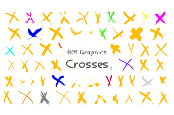 BM Graphics - Crosses Font - Featured Image