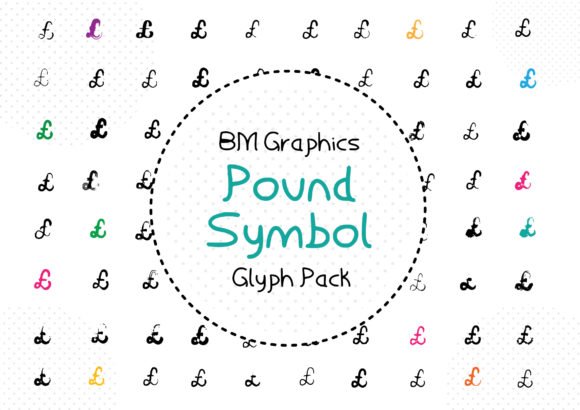 BM Graphics - Pound Symbol Font - Featured Image